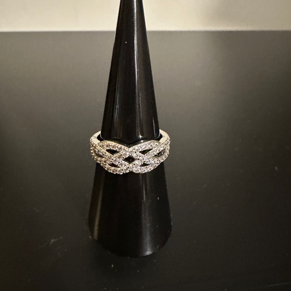Silver Sparkling Ring